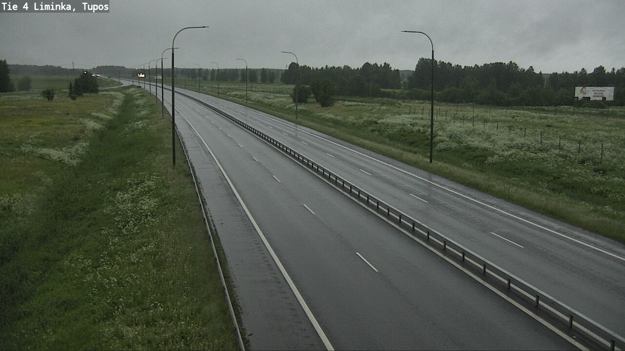 Kelikamerat Kuva Tie 4 Liminka, Tupos, Liminka, Pohjois-Pohjanmaa