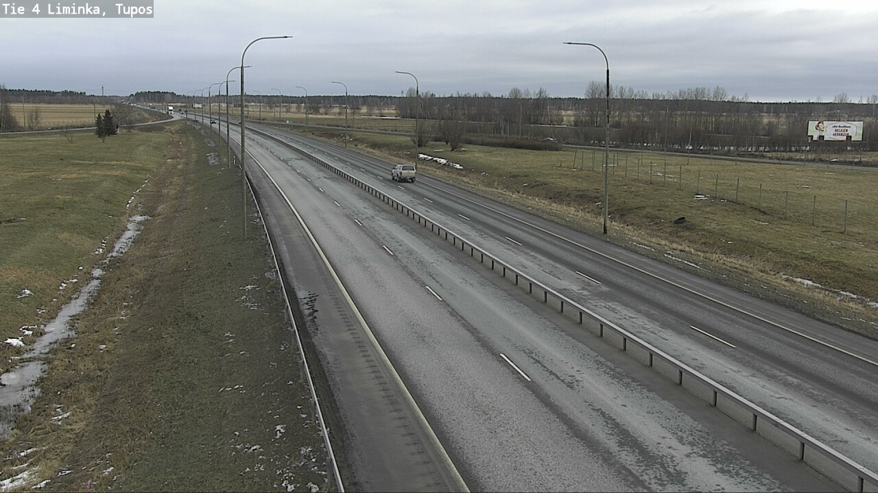 Kelikamerat Kuva Tie 4 Liminka, Tupos, Liminka, Pohjois-Pohjanmaa