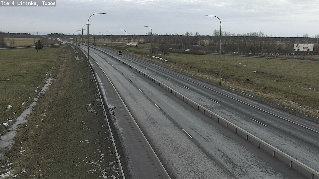 Kelikamerat Kuva Tie 4 Liminka, Tupos, Liminka, Pohjois-Pohjanmaa