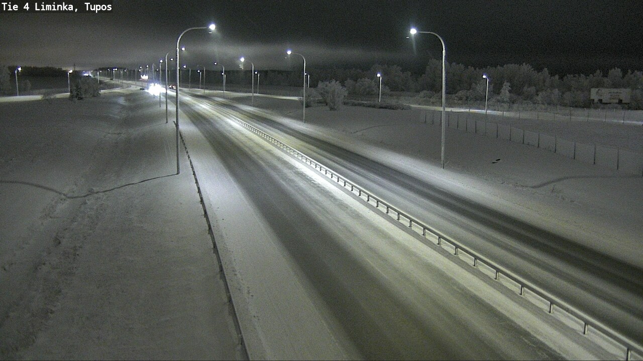 Weather Camera Image Road 4 Liminka, Tupos, Liminka, Pohjois-Pohjanmaa