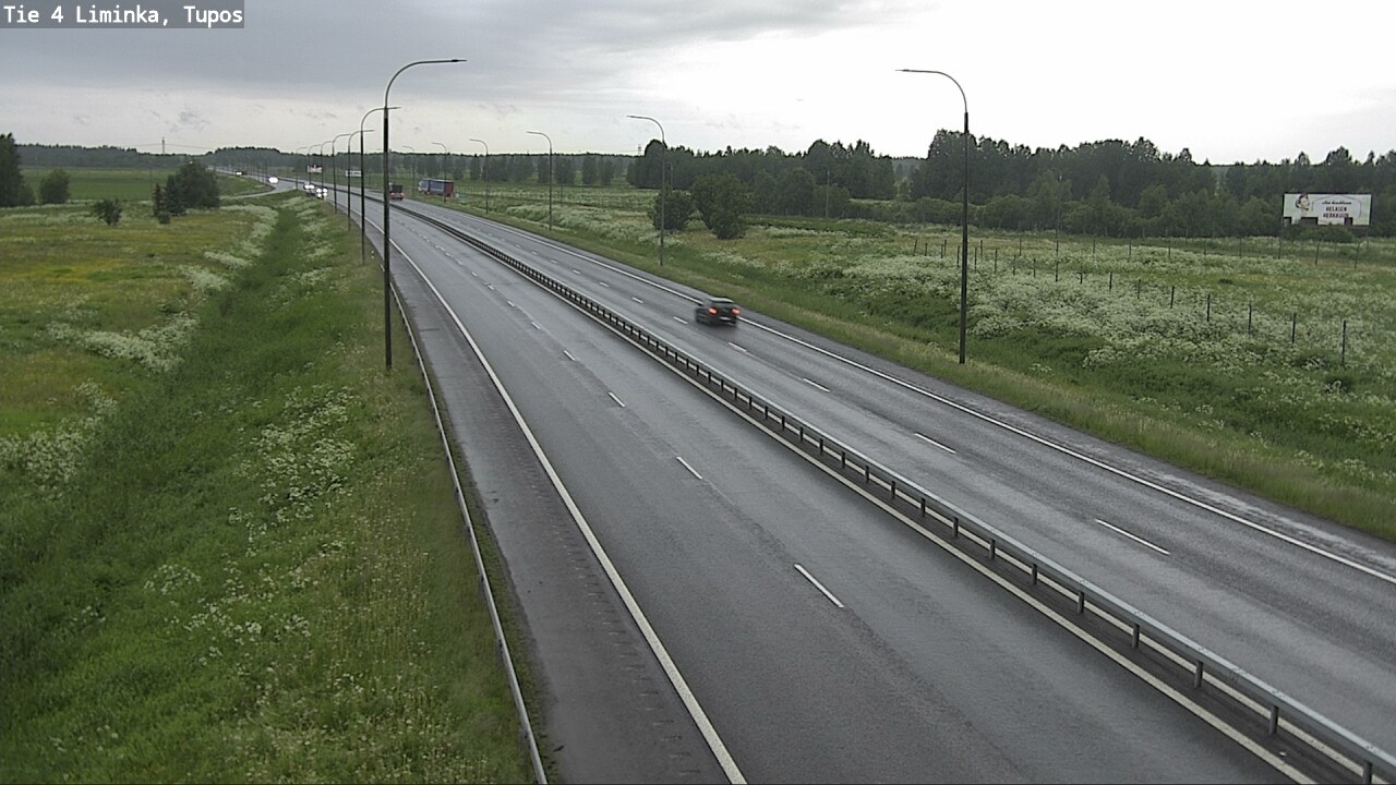 Kelikamerat Kuva Tie 4 Liminka, Tupos, Liminka, Pohjois-Pohjanmaa