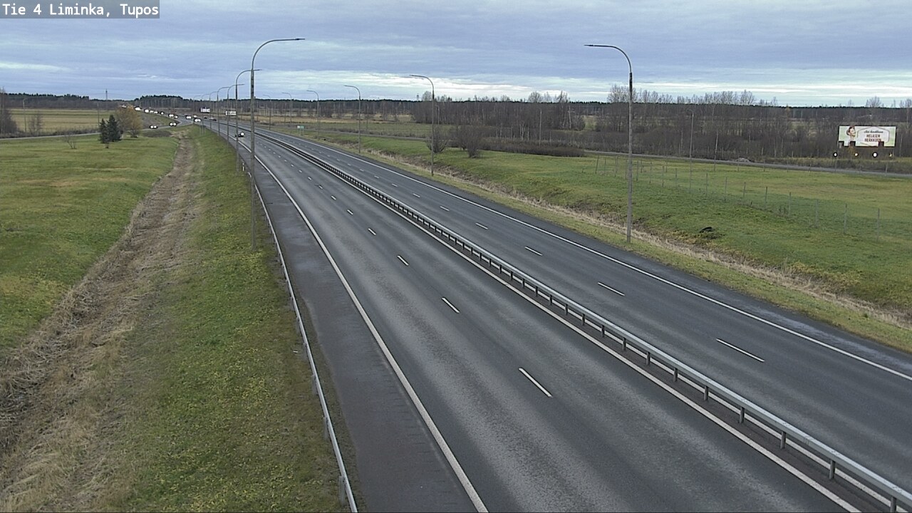 Kelikamerat Kuva Tie 4 Liminka, Tupos, Liminka, Pohjois-Pohjanmaa