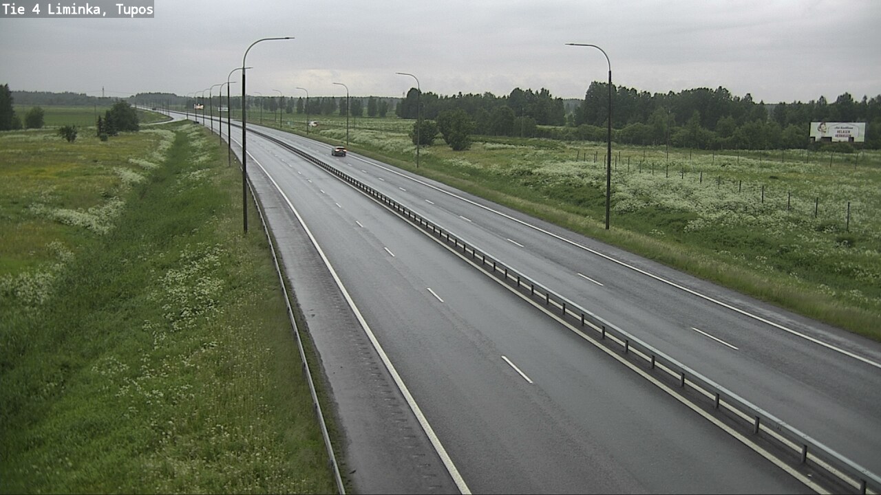 Kelikamerat Kuva Tie 4 Liminka, Tupos, Liminka, Pohjois-Pohjanmaa