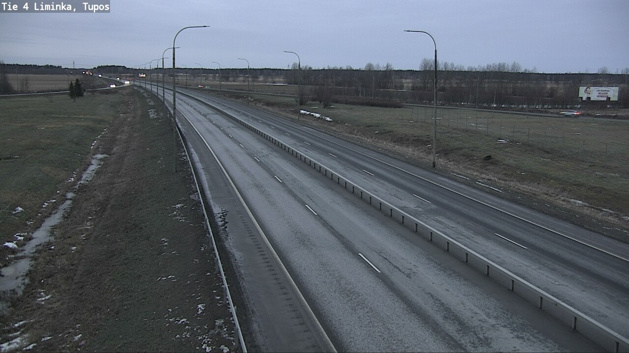 Kelikamerat Kuva Tie 4 Liminka, Tupos, Liminka, Pohjois-Pohjanmaa