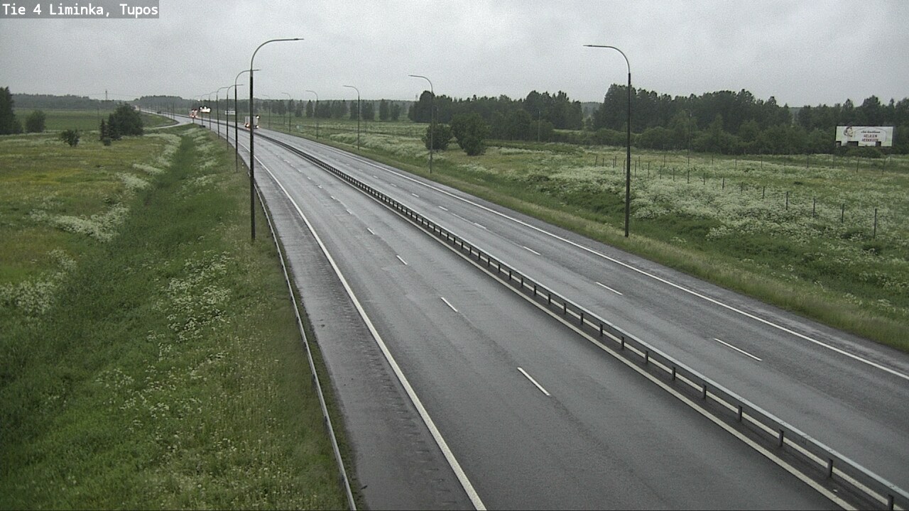 Kelikamerat Kuva Tie 4 Liminka, Tupos, Liminka, Pohjois-Pohjanmaa