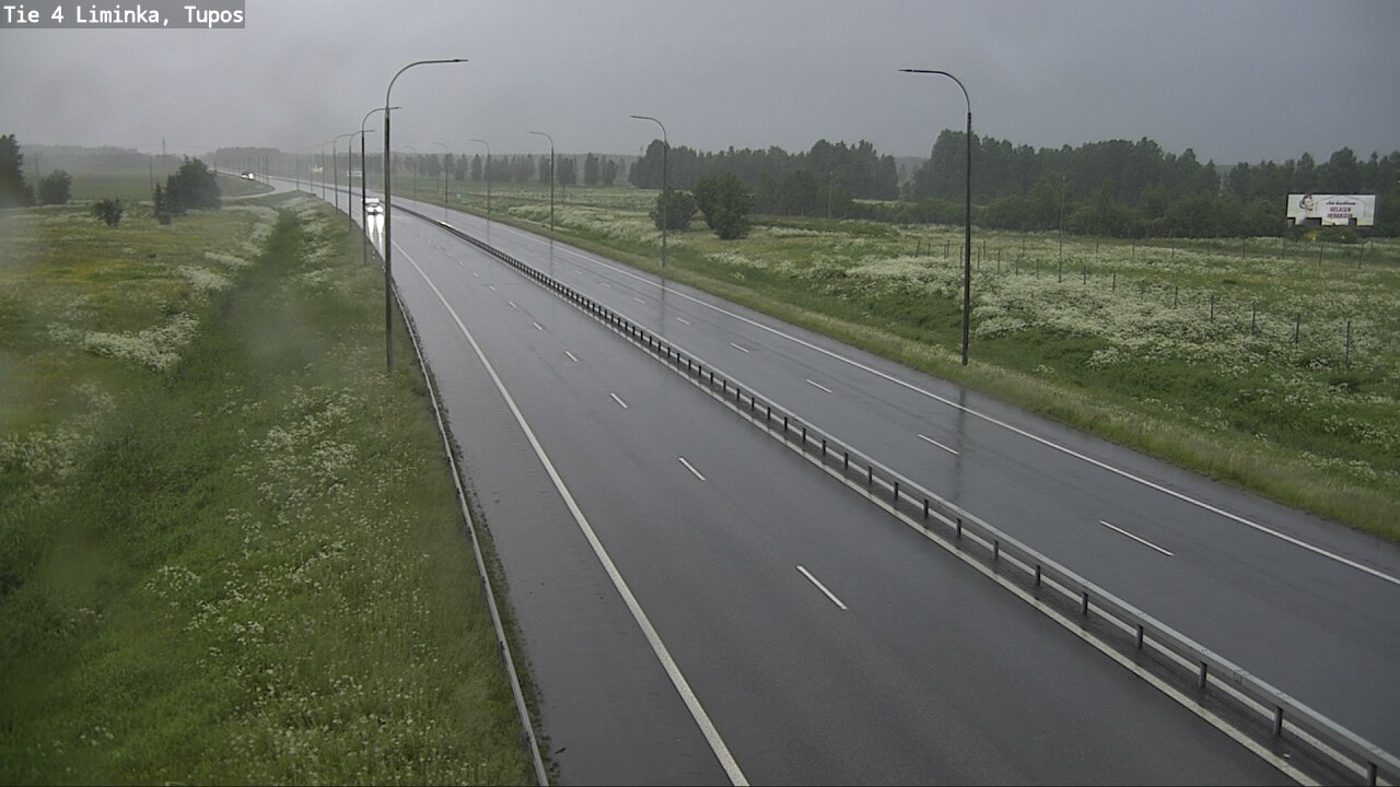 Kelikamerat Kuva Tie 4 Liminka, Tupos, Liminka, Pohjois-Pohjanmaa