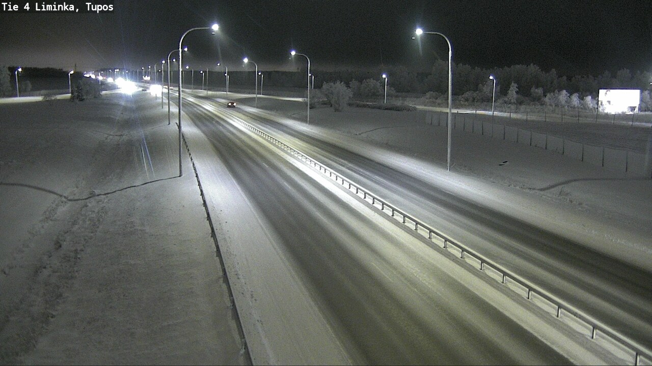 Weather Camera Image Road 4 Liminka, Tupos, Liminka, Pohjois-Pohjanmaa