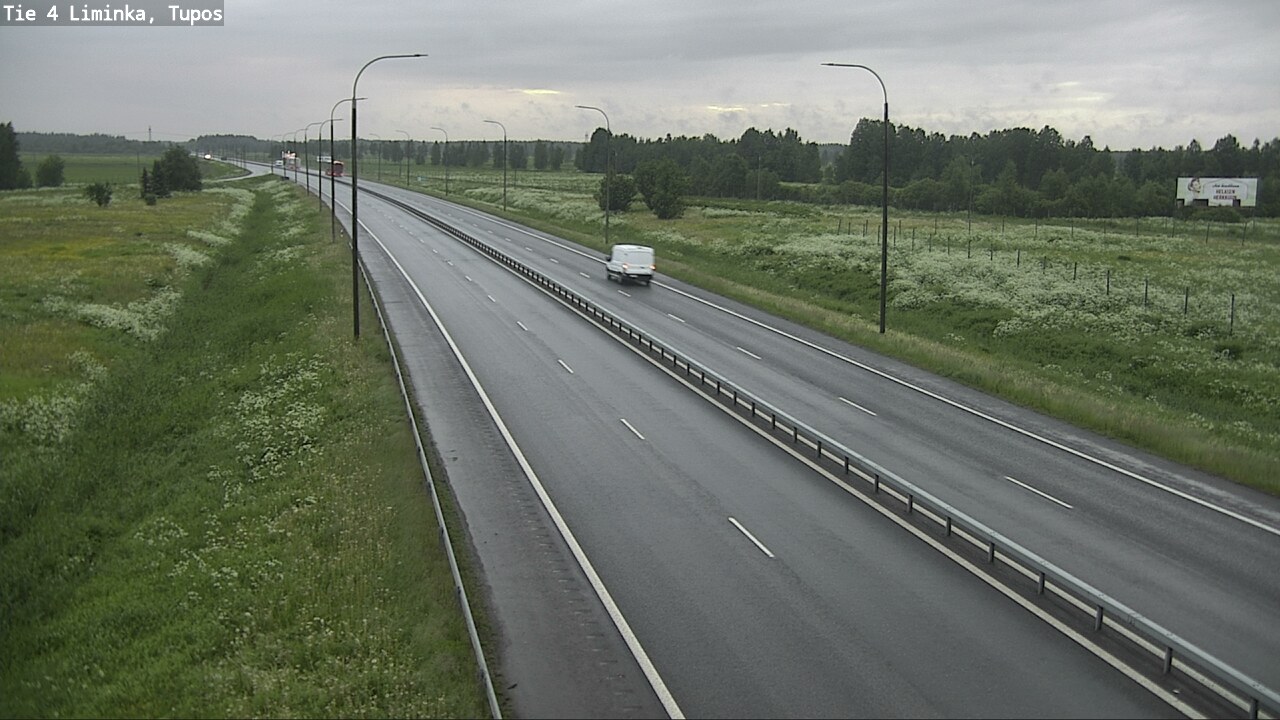 Kelikamerat Kuva Tie 4 Liminka, Tupos, Liminka, Pohjois-Pohjanmaa