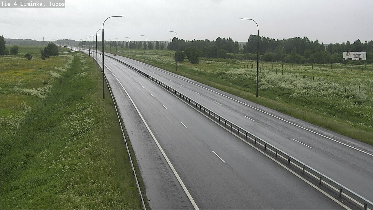 Kelikamerat Kuva Tie 4 Liminka, Tupos, Liminka, Pohjois-Pohjanmaa