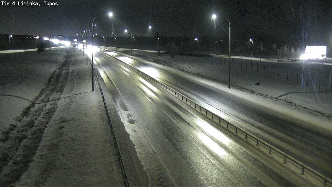 Weather Camera Image Väg 4 Limingo, Tupos, Liminka, Pohjois-Pohjanmaa