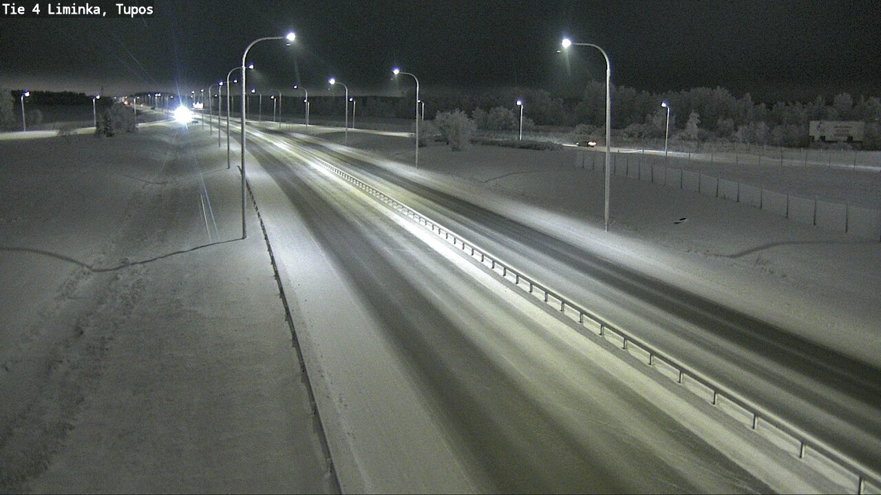 Weather Camera Image Road 4 Liminka, Tupos, Liminka, Pohjois-Pohjanmaa