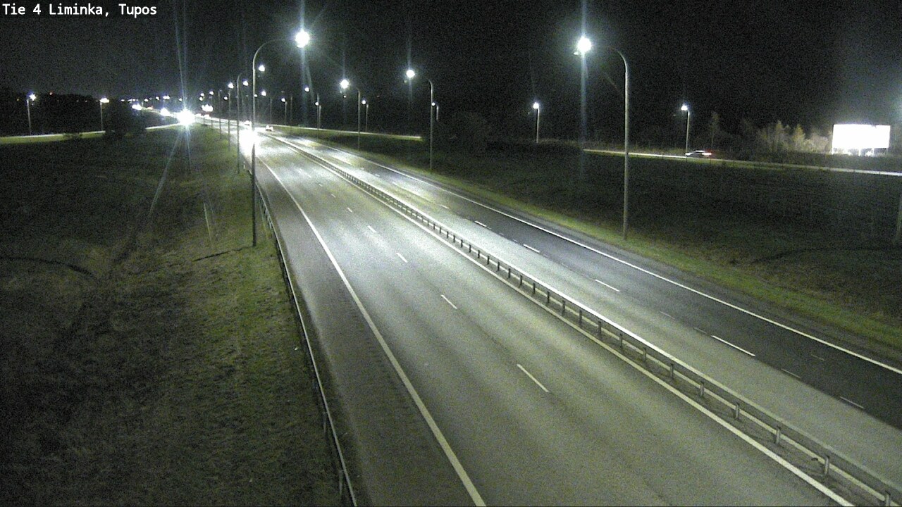 Weather Camera Image Väg 4 Limingo, Tupos, Liminka, Pohjois-Pohjanmaa