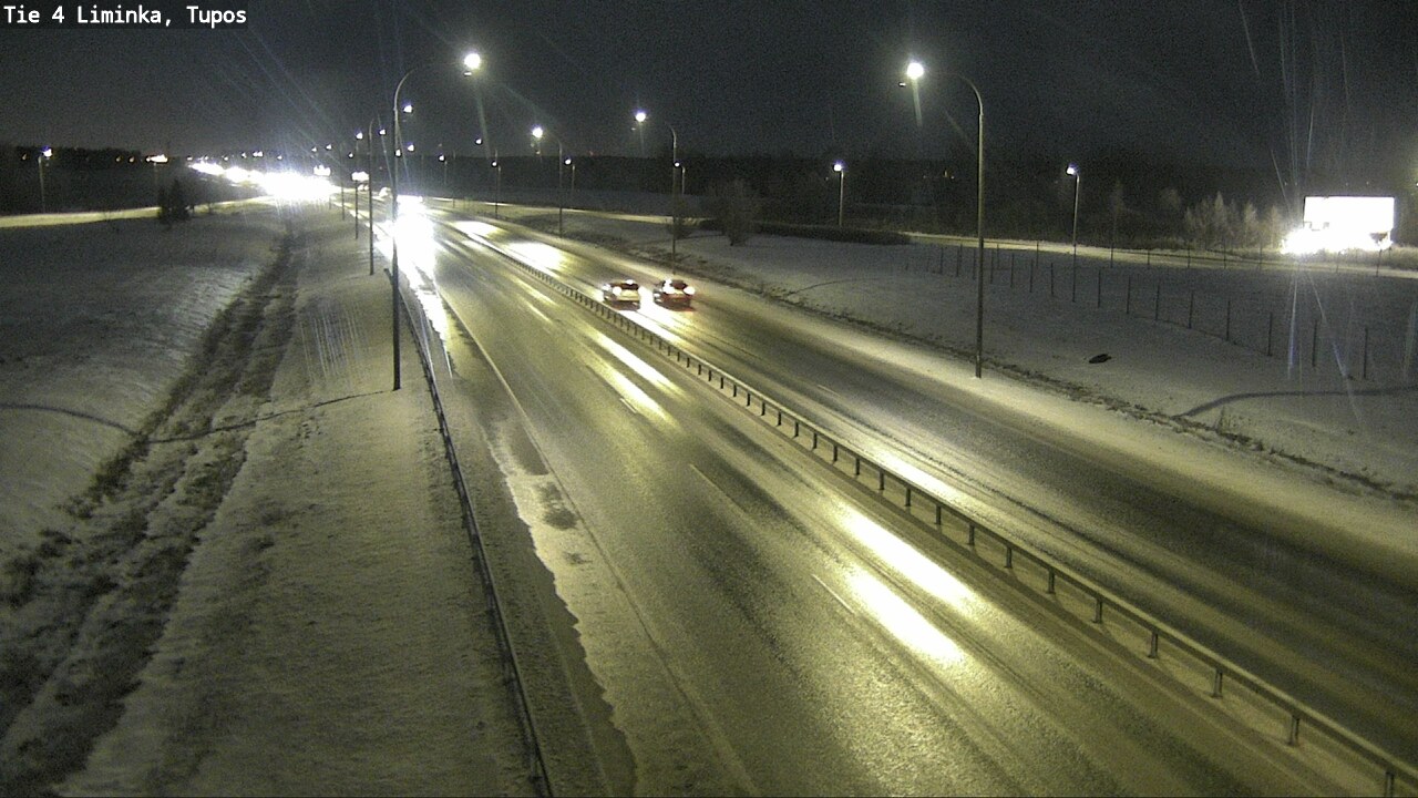 Weather Camera Image Väg 4 Limingo, Tupos, Liminka, Pohjois-Pohjanmaa