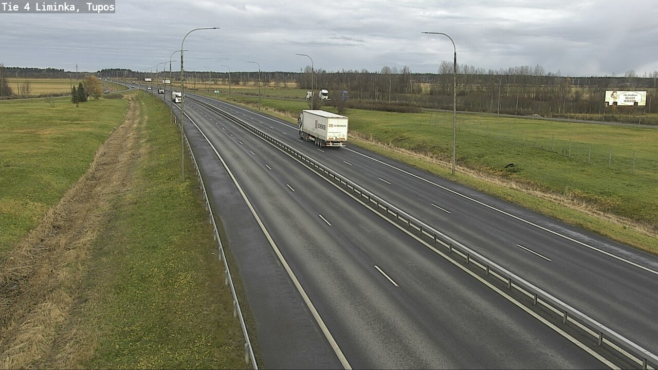 Kelikamerat Kuva Tie 4 Liminka, Tupos, Liminka, Pohjois-Pohjanmaa