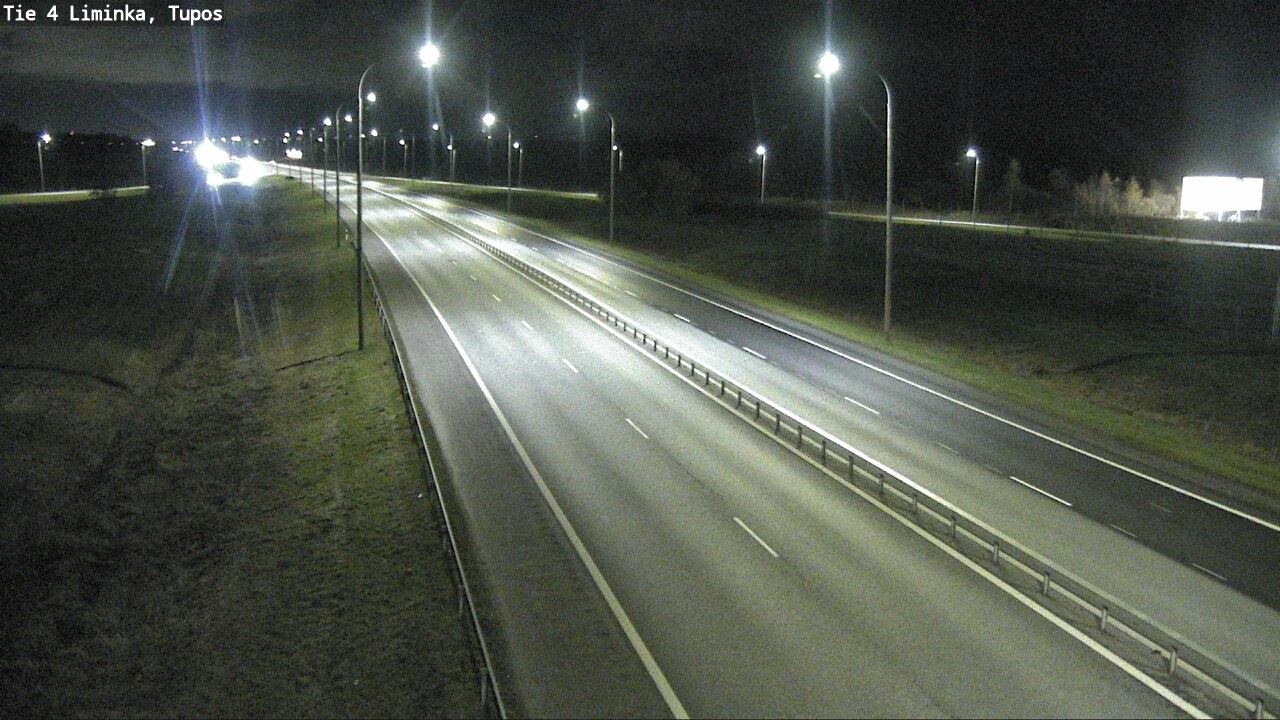 Weather Camera Image Väg 4 Limingo, Tupos, Liminka, Pohjois-Pohjanmaa