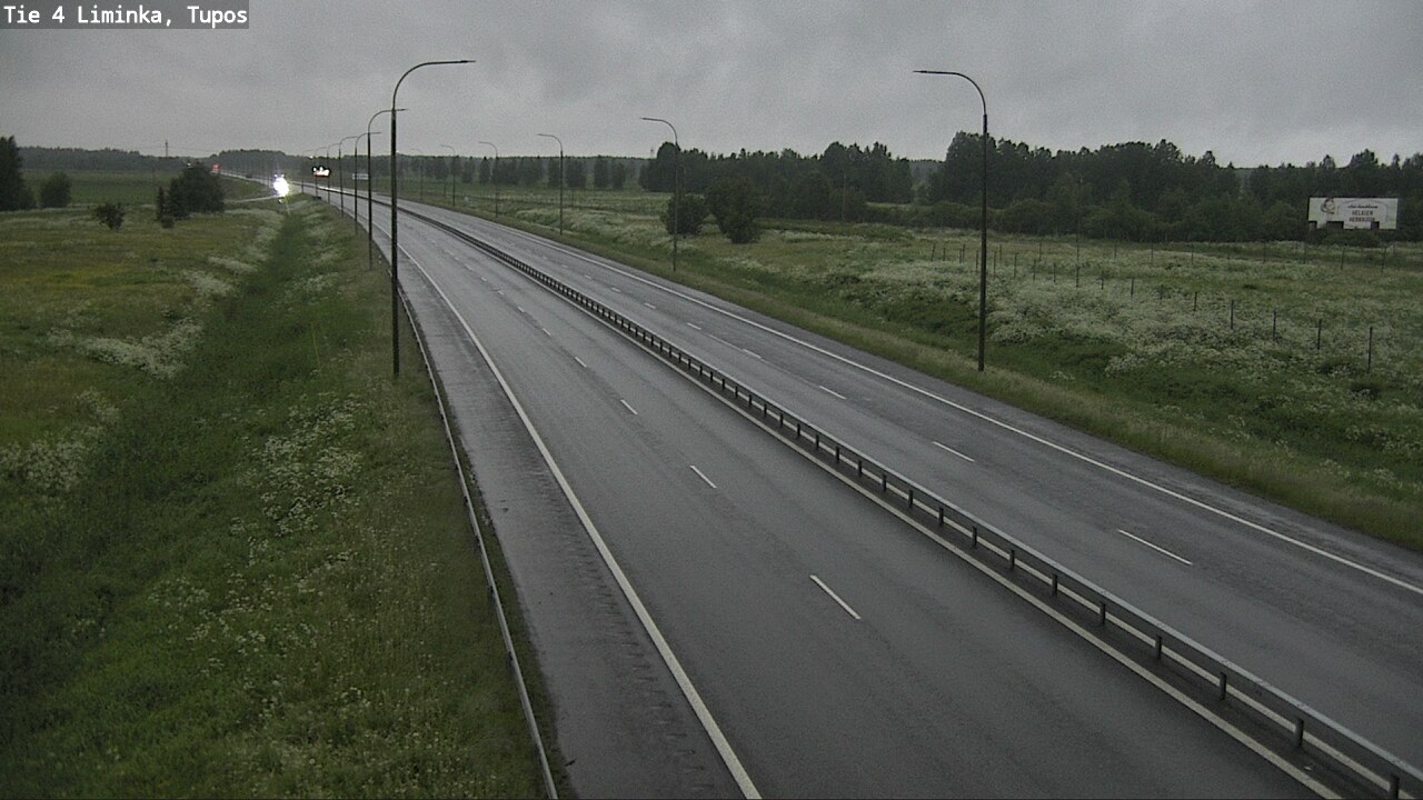 Kelikamerat Kuva Tie 4 Liminka, Tupos, Liminka, Pohjois-Pohjanmaa
