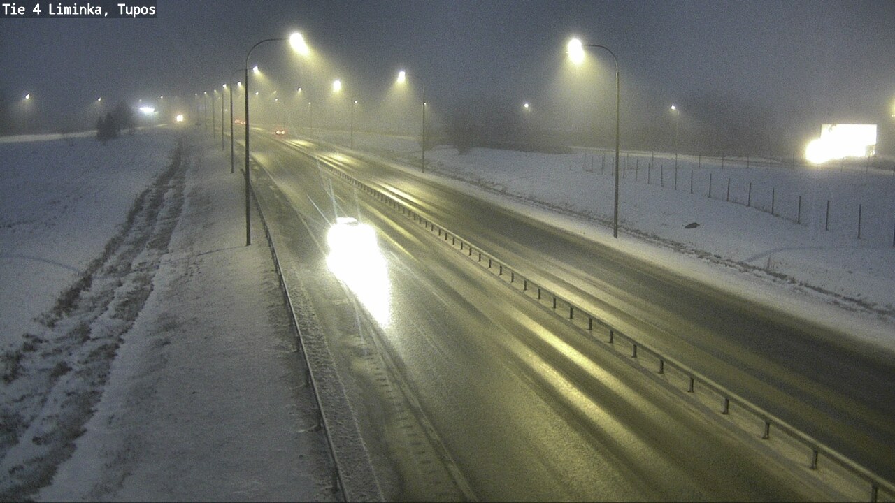 Weather Camera Image Road 4 Liminka, Tupos, Liminka, Pohjois-Pohjanmaa