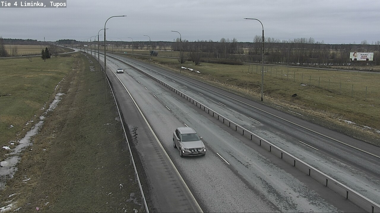 Kelikamerat Kuva Tie 4 Liminka, Tupos, Liminka, Pohjois-Pohjanmaa