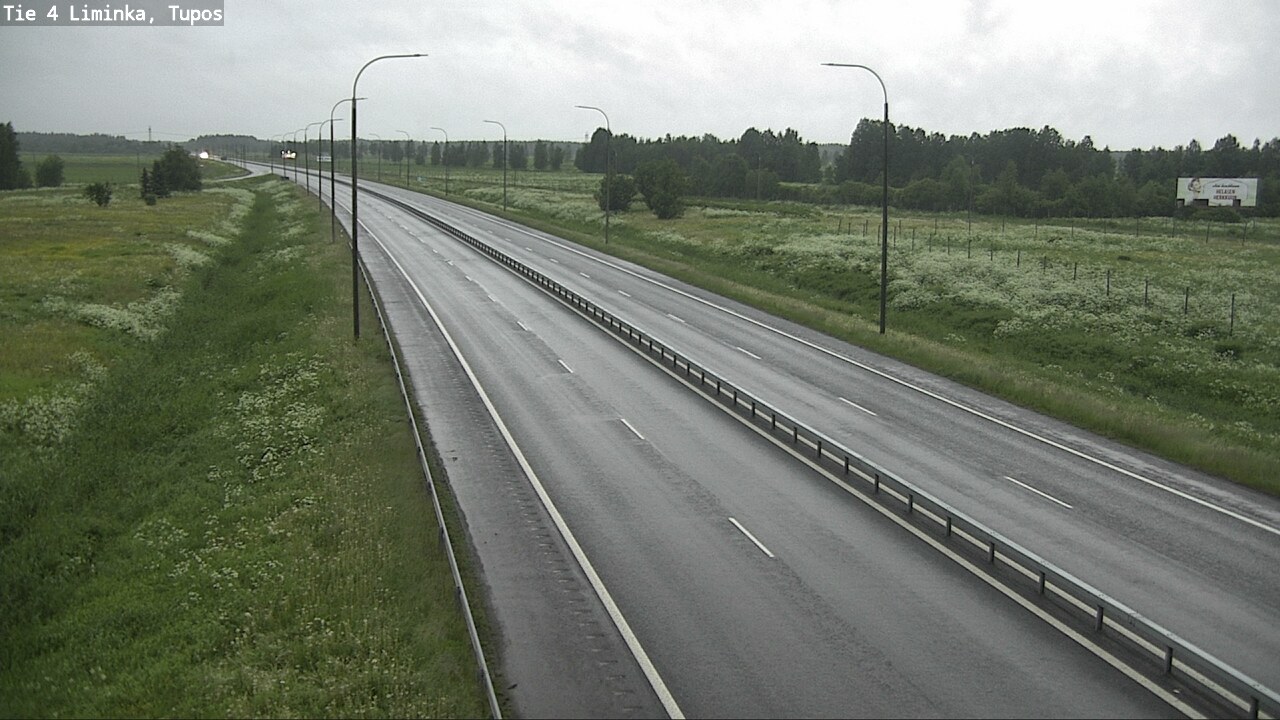 Kelikamerat Kuva Tie 4 Liminka, Tupos, Liminka, Pohjois-Pohjanmaa