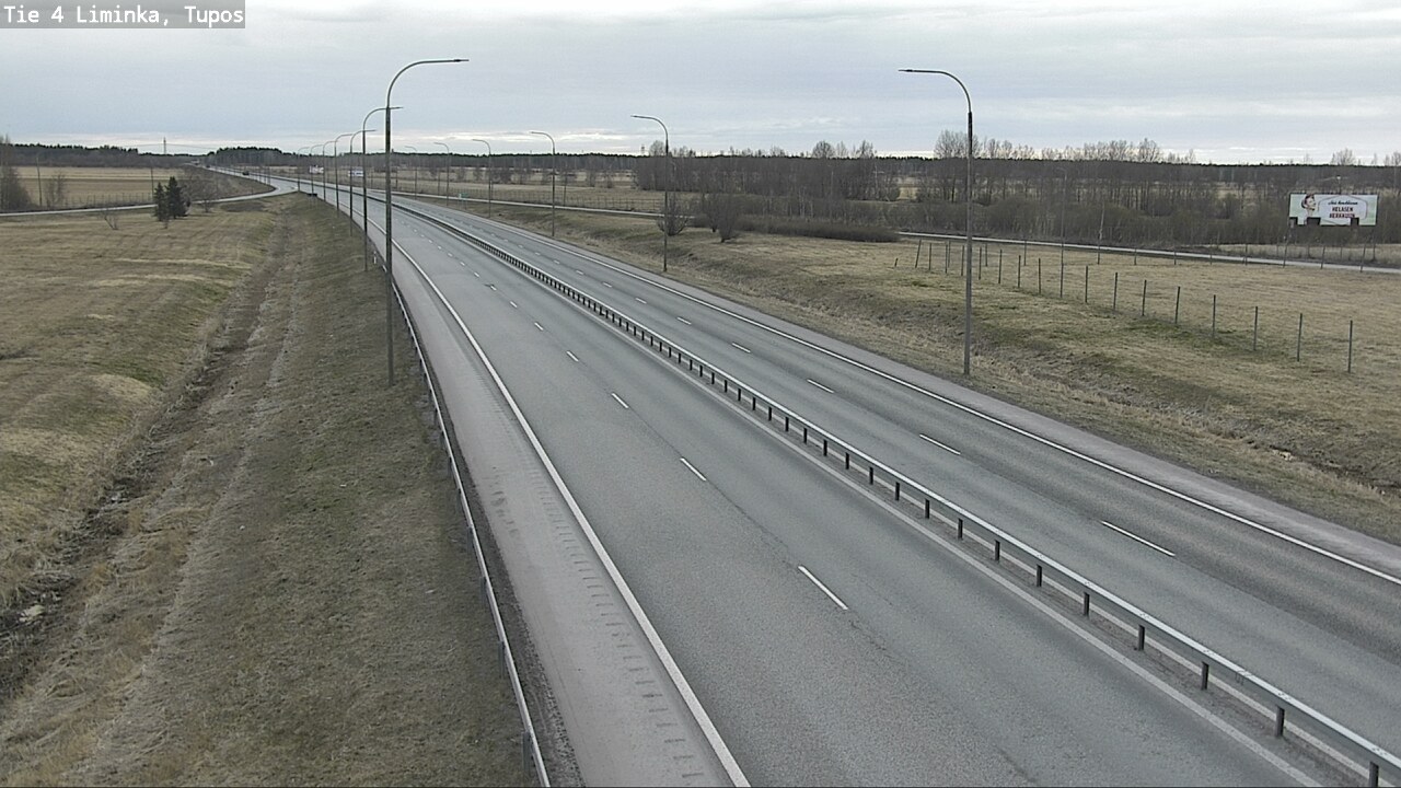 Kelikamerat Kuva Tie 4 Liminka, Tupos, Liminka, Pohjois-Pohjanmaa