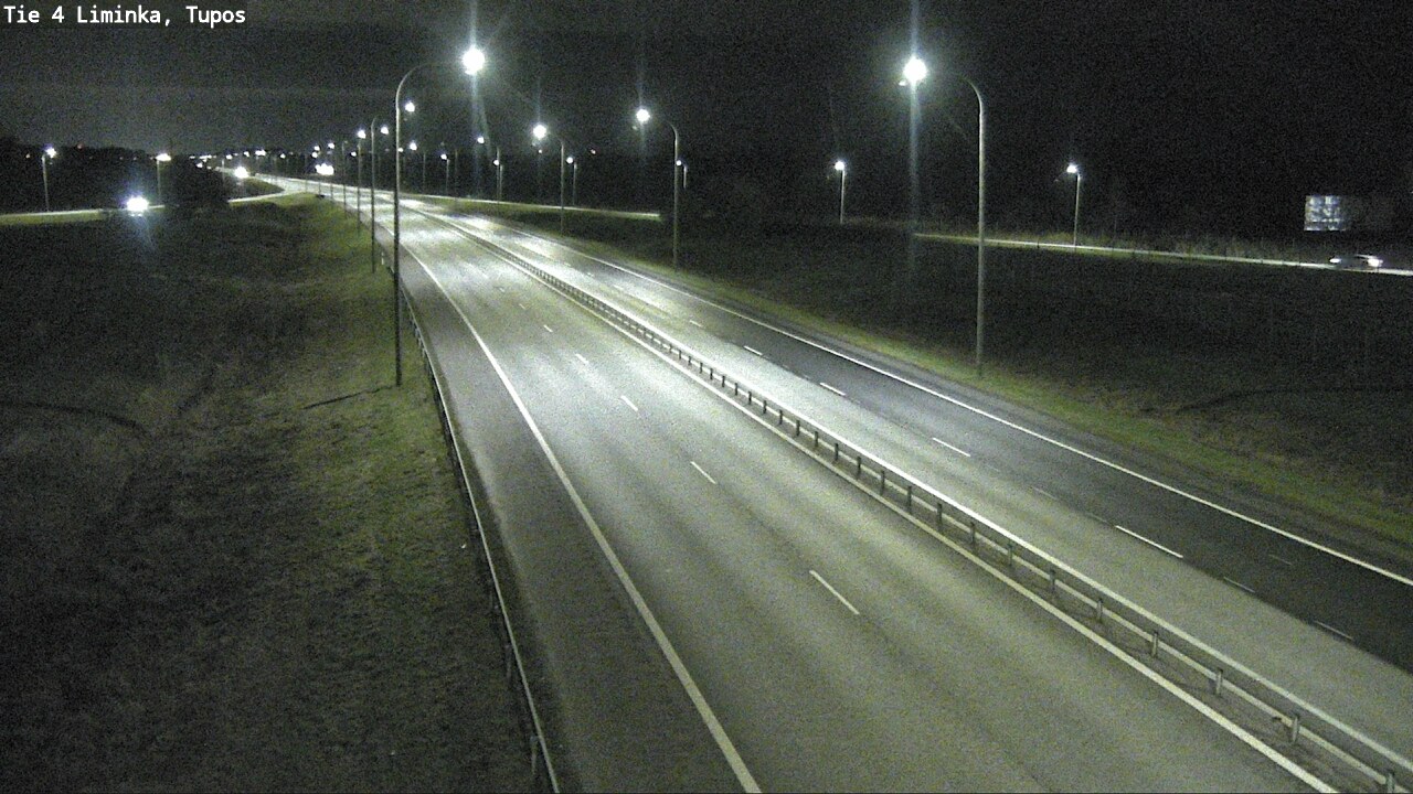 Weather Camera Image Väg 4 Limingo, Tupos, Liminka, Pohjois-Pohjanmaa