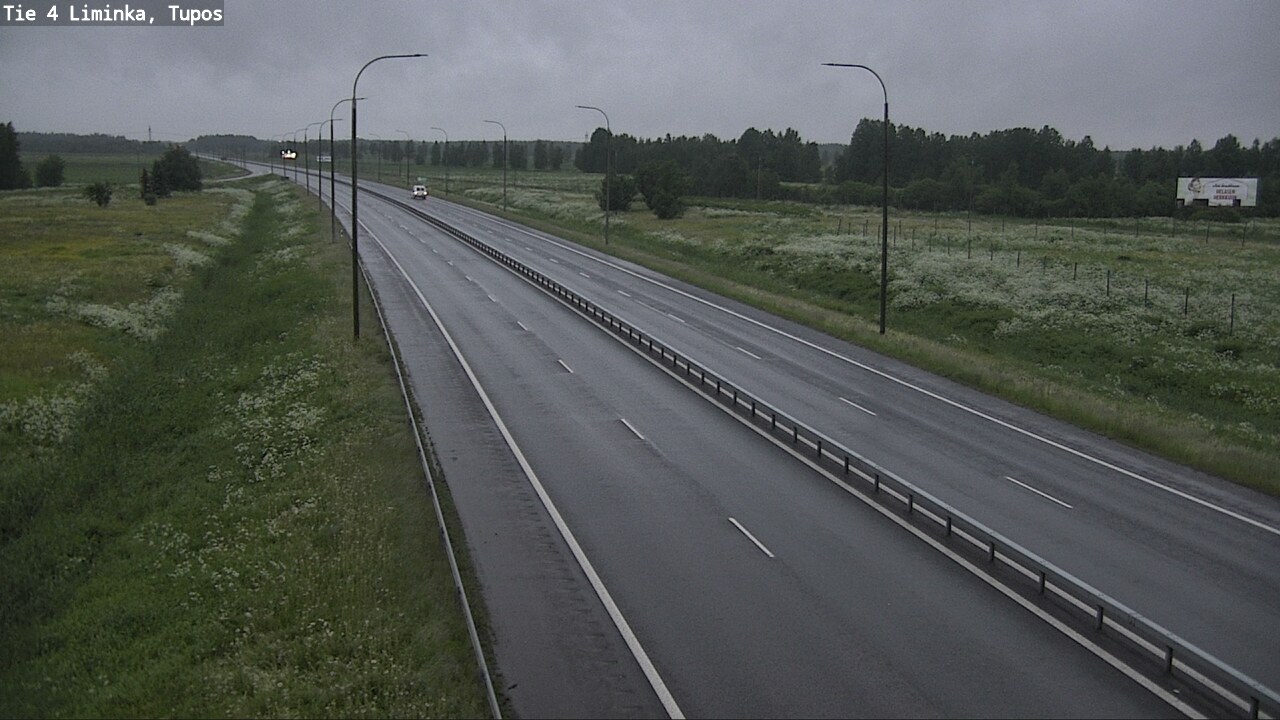 Kelikamerat Kuva Tie 4 Liminka, Tupos, Liminka, Pohjois-Pohjanmaa