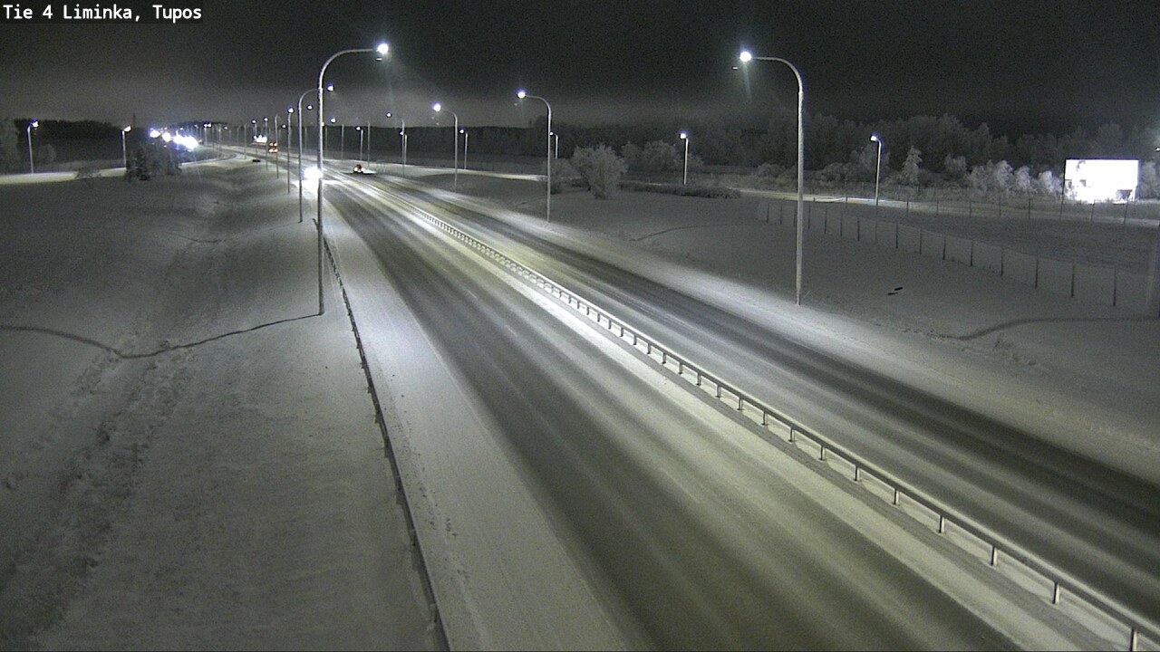 Weather Camera Image Road 4 Liminka, Tupos, Liminka, Pohjois-Pohjanmaa