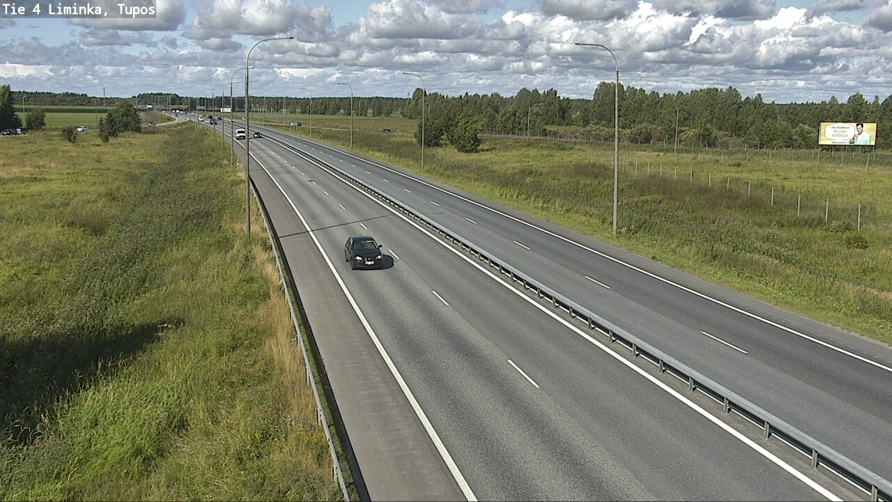 Kelikamerat Kuva Tie 4 Liminka, Tupos, Liminka, Pohjois-Pohjanmaa