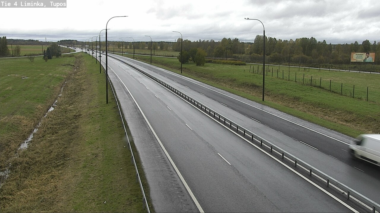 Kelikamerat Kuva Tie 4 Liminka, Tupos, Liminka, Pohjois-Pohjanmaa