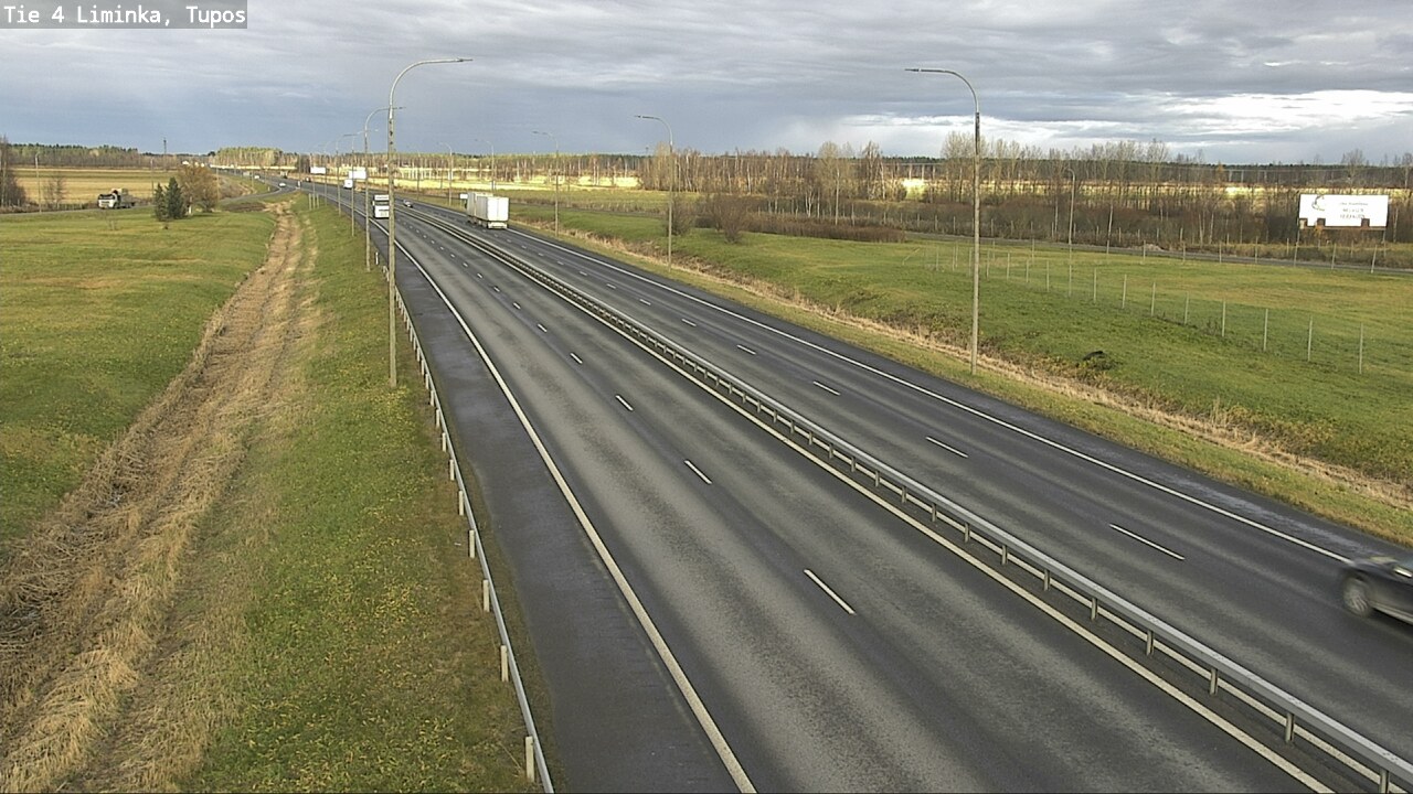 Kelikamerat Kuva Tie 4 Liminka, Tupos, Liminka, Pohjois-Pohjanmaa