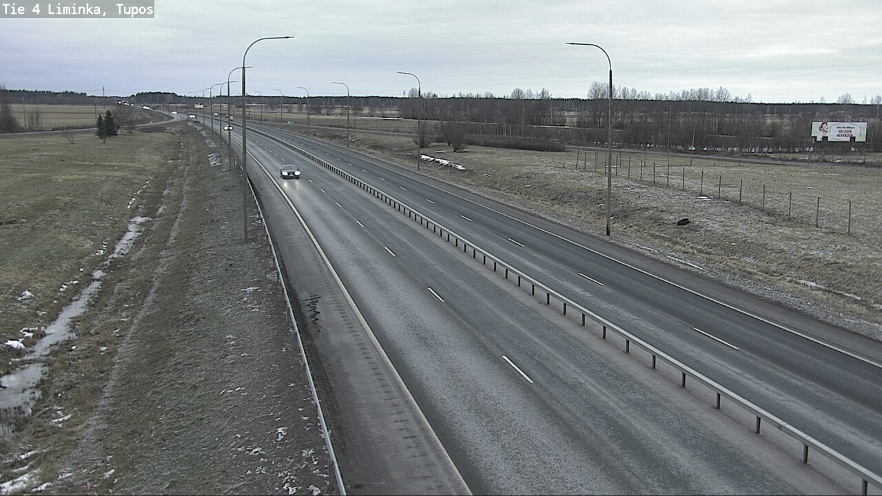 Kelikamerat Kuva Tie 4 Liminka, Tupos, Liminka, Pohjois-Pohjanmaa
