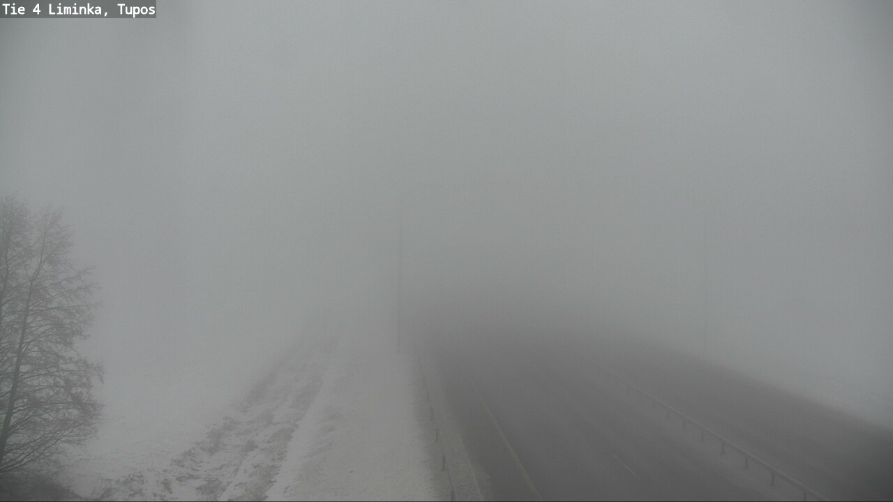 Weather Camera Image Road 4 Liminka, Tupos, Liminka, Pohjois-Pohjanmaa