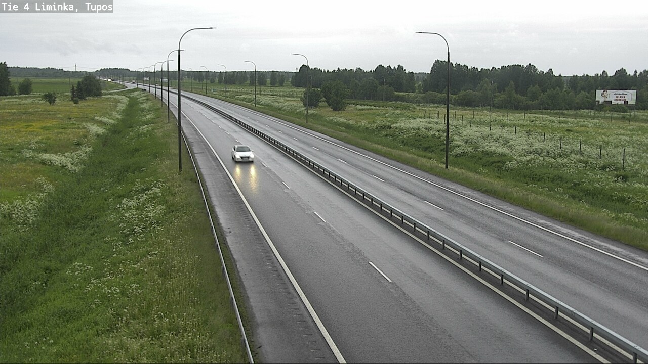 Kelikamerat Kuva Tie 4 Liminka, Tupos, Liminka, Pohjois-Pohjanmaa