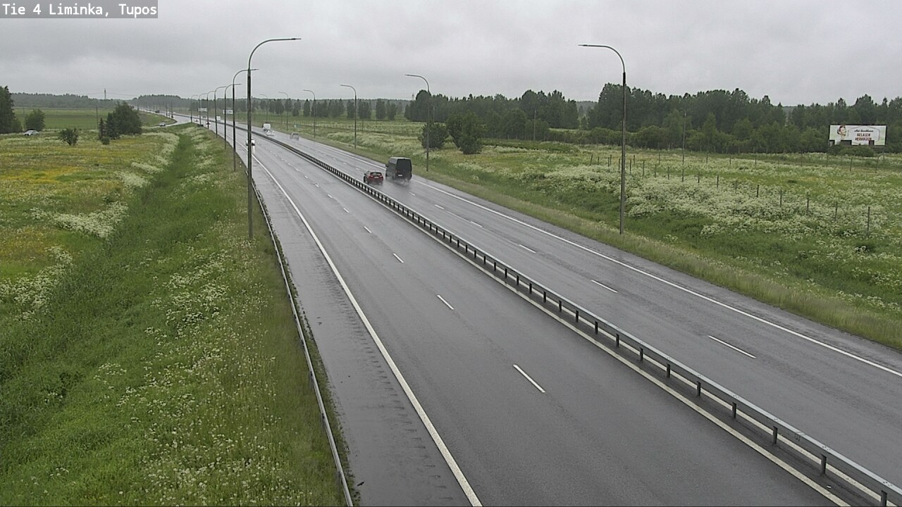 Kelikamerat Kuva Tie 4 Liminka, Tupos, Liminka, Pohjois-Pohjanmaa