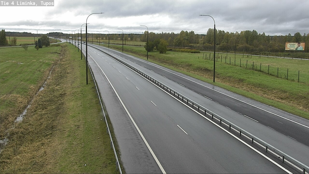 Kelikamerat Kuva Tie 4 Liminka, Tupos, Liminka, Pohjois-Pohjanmaa