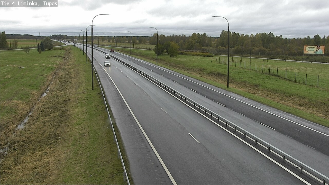 Kelikamerat Kuva Tie 4 Liminka, Tupos, Liminka, Pohjois-Pohjanmaa