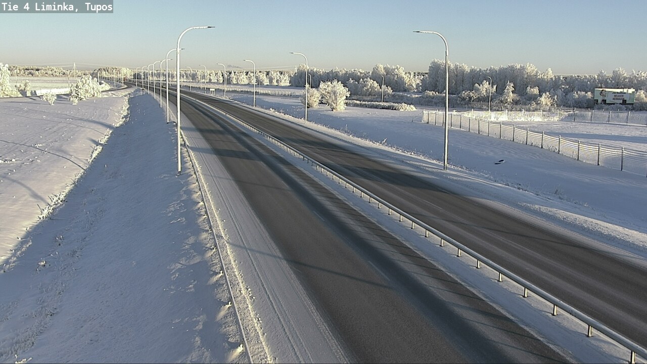 Weather Camera Image Väg 4 Limingo, Tupos, Liminka, Pohjois-Pohjanmaa