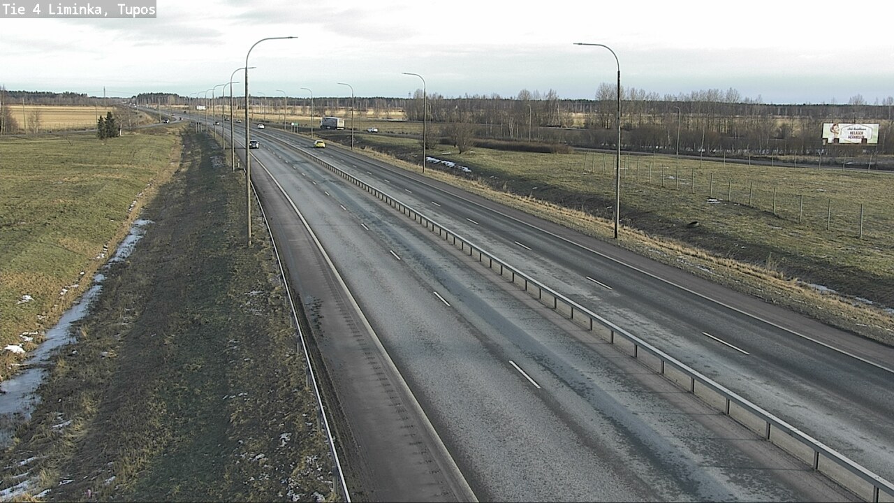 Kelikamerat Kuva Tie 4 Liminka, Tupos, Liminka, Pohjois-Pohjanmaa