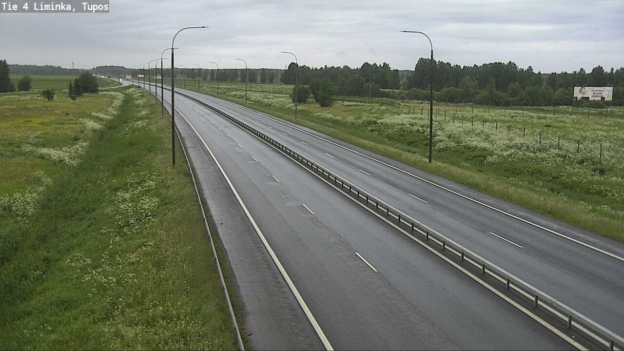 Kelikamerat Kuva Tie 4 Liminka, Tupos, Liminka, Pohjois-Pohjanmaa