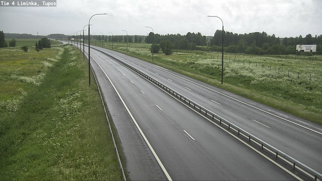 Kelikamerat Kuva Tie 4 Liminka, Tupos, Liminka, Pohjois-Pohjanmaa