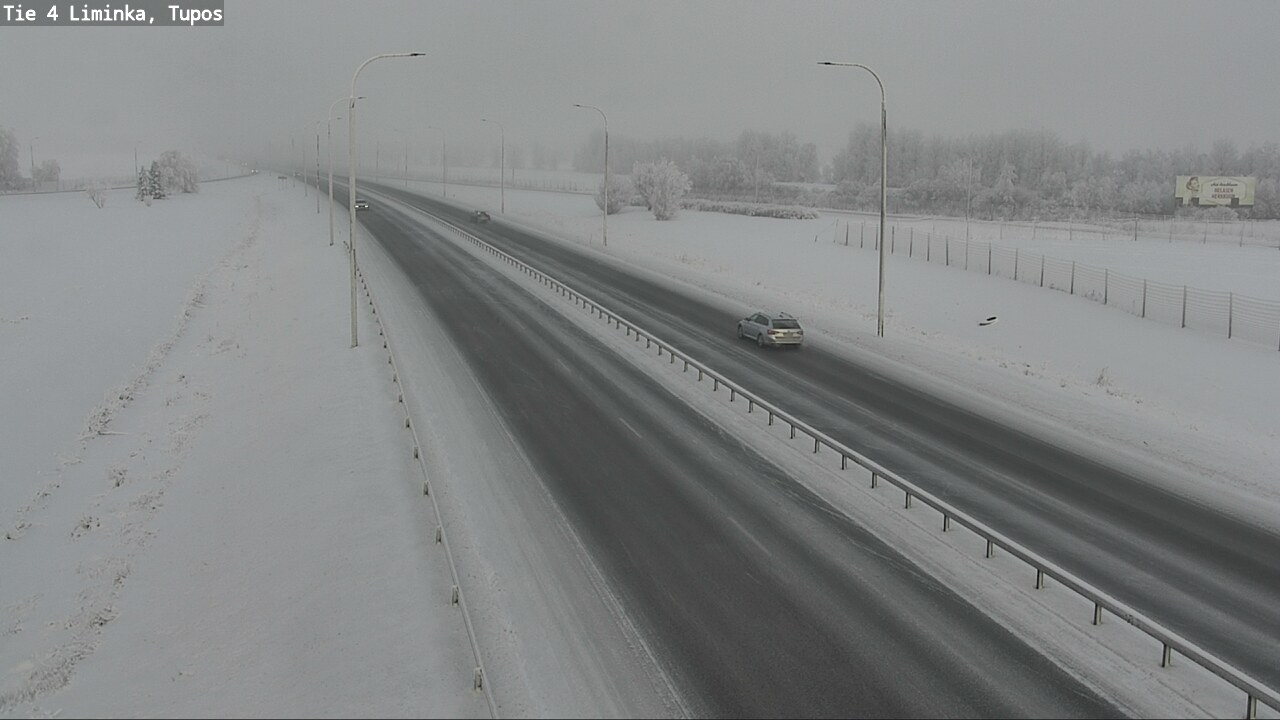 Weather Camera Image Road 4 Liminka, Tupos, Liminka, Pohjois-Pohjanmaa
