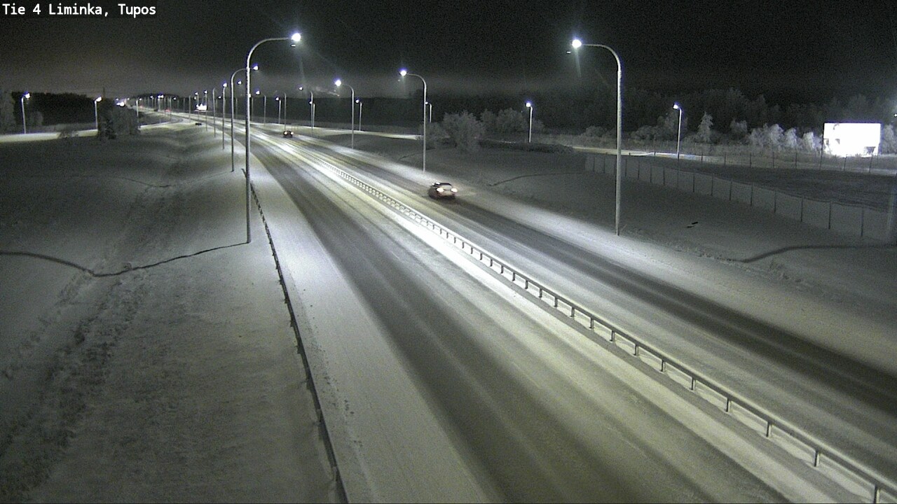 Weather Camera Image Road 4 Liminka, Tupos, Liminka, Pohjois-Pohjanmaa