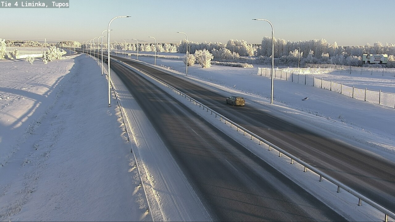 Weather Camera Image Väg 4 Limingo, Tupos, Liminka, Pohjois-Pohjanmaa