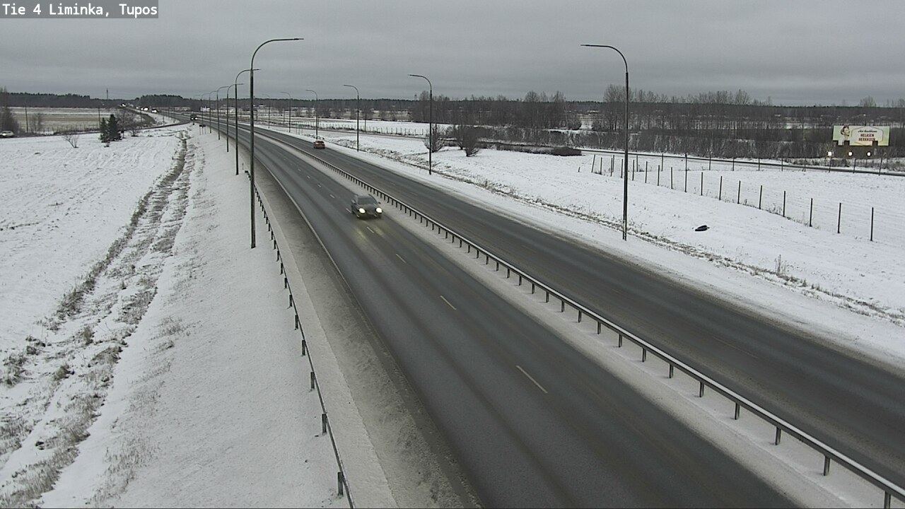 Kelikamerat Kuva Tie 4 Liminka, Tupos, Liminka, Pohjois-Pohjanmaa