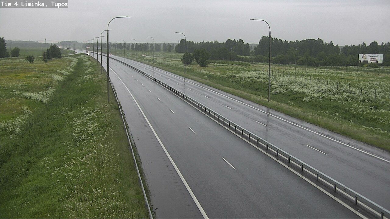 Kelikamerat Kuva Tie 4 Liminka, Tupos, Liminka, Pohjois-Pohjanmaa