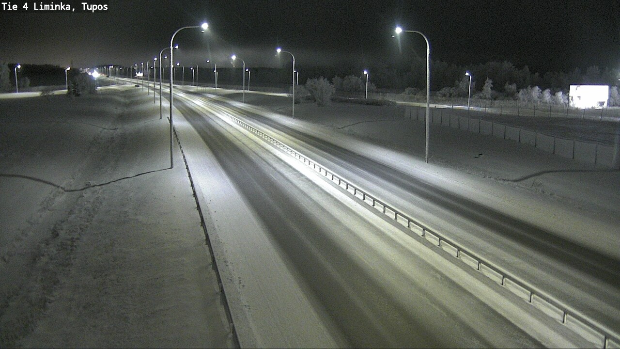 Weather Camera Image Road 4 Liminka, Tupos, Liminka, Pohjois-Pohjanmaa