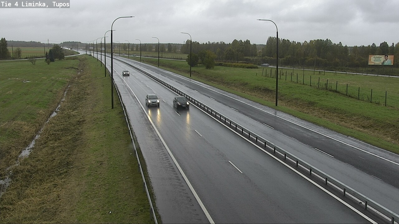 Kelikamerat Kuva Tie 4 Liminka, Tupos, Liminka, Pohjois-Pohjanmaa