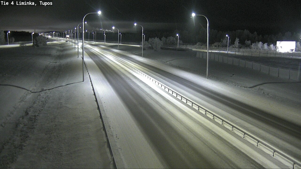 Weather Camera Image Road 4 Liminka, Tupos, Liminka, Pohjois-Pohjanmaa