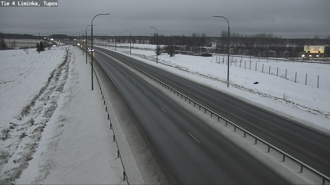 Kelikamerat Kuva Tie 4 Liminka, Tupos, Liminka, Pohjois-Pohjanmaa