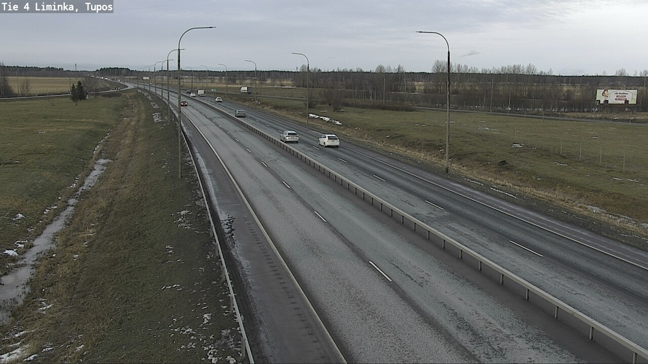 Kelikamerat Kuva Tie 4 Liminka, Tupos, Liminka, Pohjois-Pohjanmaa